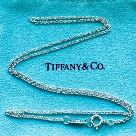 Tiffany & Co. THICK 16 Inch Chain in Silver - Picture 1 of 4